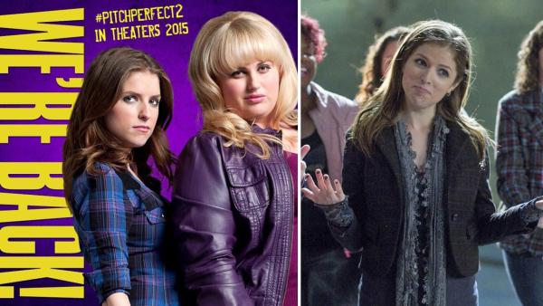 Anna Kendrick and Rebel Wilson appear in a promotional photo for the 2012 film Pitch Perfect. / Kendirck appears in a scene from the film. - Provided courtesy of Universal Pictures Anna Kendrick and Rebel Wilson appear in a promotional photo for the 2012 film Pitch Perfect. / Kendirck appears in a scene from the film. - Provided courtesy of Universal Pictures