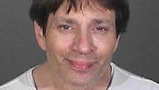 Chris Kattan of SNL fame appears in a mug shot taken after he was arrested on suspicion of DUI after crashing his car on a freeway near Los Angeles on Feb. 10, 2014. - Provided courtesy of California Highway Patrol