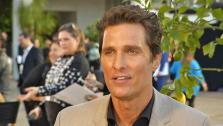 Matthew McConaughey appears in an interview with OTRC.com on Feb. 10, 2014.