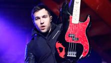 Pete Wentz of Fall Out Boy performs on stage at the VH1 Super Bowl Blitz: Fall Out Boy concert at Brooklyn Bowl on Wednesday, Jan. 29, 2014 in Brooklyn, New York. - Provided courtesy of Brian Ach/AP Images for NFL
