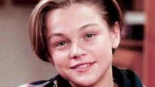 Leonardo DiCaprio appears in a promotional photo for the ABC television series Growing Pains.