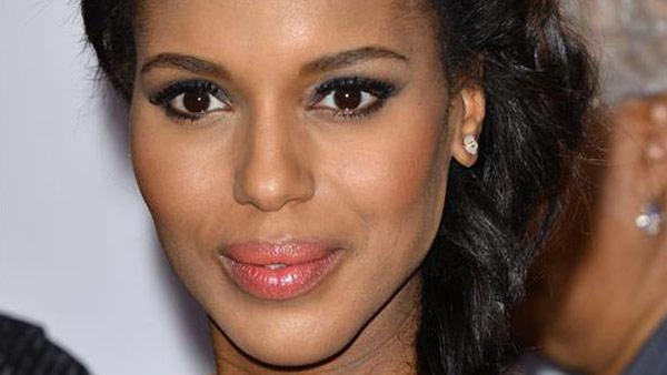 Kerry Washington of ABCs Scandal, who is pregnant, and Lupita Nyongo appear at the 2014 NAACP Image Awards in Pasadena, California on Feb. 22, 2014. - Provided courtesy of Tony DiMaio / Startraksphoto.com