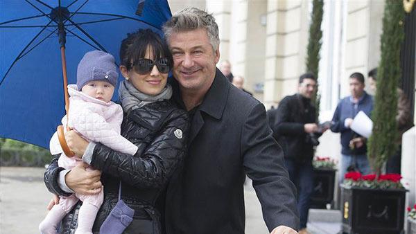 Alec Baldwin is pictured with wife Hilaria and their daughter, Carmen, near the Ritz Carlton Hotel in Madrid, Spain on Feb. 6, 2014. - Provided courtesy of Dyd Fotografos / Startraksphoto.com Alec Baldwin is pictured with wife Hilaria and their daughter, Carmen, near the Ritz Carlton Hotel in Madrid, Spain on Feb. 6, 2014. - Provided courtesy of Dyd Fotografos / Startraksphoto.com