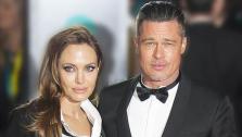 Angelina Jolie and Brad Pitt appear at the 2014 British Academy Film Awards (BAFTA) on Feb. 16, 2014.