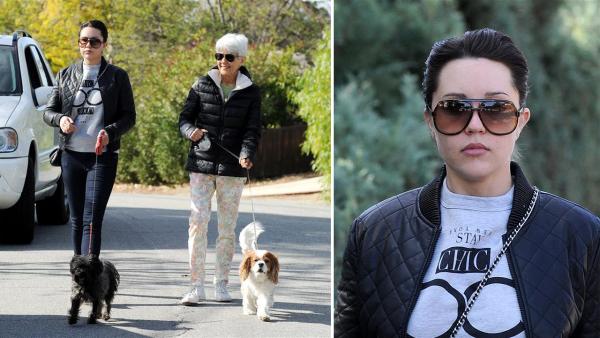 Amanda Bynes walks her dogs with her mother in Thousand Oaks, California on Dec. 8, 2013. The actress, who had faced several legal issues and spent time in rehab in late 2013, struck a plea deal over a 2012 DUI case and was given three years of probation. - Provided courtesy of Daniel Robertson / Startraksphoto.com Amanda Bynes walks her dogs with her mother in Thousand Oaks, California on Dec. 8, 2013. The actress, who had faced several legal issues and spent time in rehab in late 2013, struck a plea deal over a 2012 DUI case and was given three years of probation. - Provided courtesy of Daniel Robertson / Startraksphoto.com