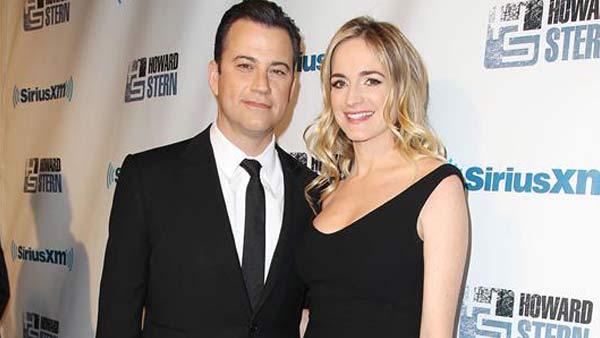 Jimmy Kimmel and wife Molly McNearney appear at Howard Sterns birthday party in New York City on Jan. 31, 2014. - Provided courtesy of Kristina Bumphrey / startraksphoto.com Jimmy Kimmel and wife Molly McNearney appear at Howard Sterns birthday party in New York City on Jan. 31, 2014. - Provided courtesy of Kristina Bumphrey / startraksphoto.com