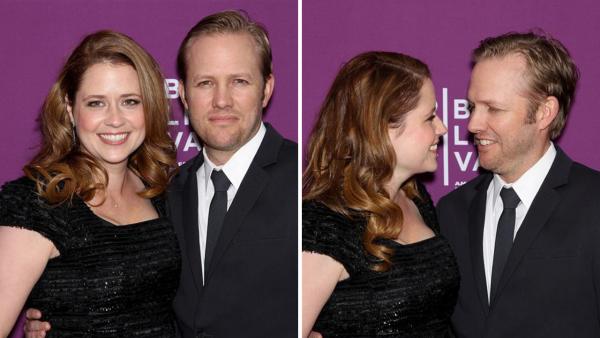 Jenna Fischer of The Office fame and husband Lee Kirk appear at the premiere of The Giant Mechanical Man at the 2012 Tribeca Film Festival in New York on April 23, 2012. She confirmed on Feb. 25, 2014 that the two are expecting their second child. - Provided courtesy of Marion Curtis / Startraksphoto.com Jenna Fischer of The Office fame and husband Lee Kirk appear at the premiere of The Giant Mechanical Man at the 2012 Tribeca Film Festival in New York on April 23, 2012. She confirmed on Feb. 25, 2014 that the two are expecting their second child. - Provided courtesy of Marion Curtis / Startraksphoto.com
