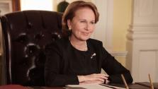 Kate Burton appears as Sally Langston in the season 3 episode of Scandal titled Ride, Sally, Ride. The episode aired on Feb. 27, 2014. - Provided courtesy of ABC / Nicole Wilder