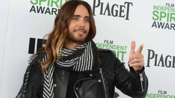 Jared Leto arrives at the 2014 Film Independent Spirit Awards, on Saturday, Mar. 1, 2014, in Santa Monica, Calif. - Provided courtesy of Jordan Strauss/Invision/AP