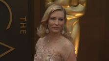 Cate Blanchett walks the red carpet at the 2014 Oscars in Hollywood, California on Sunday, March 2, 2014. - Provided courtesy of OTRC