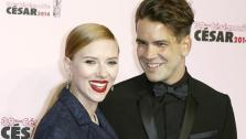 Scarlett Johansson and fiance Romain Dauriac appear at the Cesar Film Awards in Paris on Feb. 28, 2014. The actress received an honorary award for her film work. It was reported on March 3 that she is pregnant. This would be the actress first child. - Provided courtesy of Franck Leguet / ABACA / Startraksphoto.com