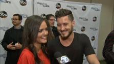 Dancing With The Stars cast member and Wonder Years alum Danica McKellar (she played Winnie Cooper) and partner Val Chmerkovskiy talk to OTRC.com on March 4, 2014, ahead of the Spring 2014 premiere of the ABC show. - Provided courtesy of OTRC