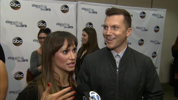 Dancing With The Stars cast member and retired NHL player Sean Avery and partner Karina Smirnoff talk to OTRC.com on March 4, 2014, ahead of the Spring 2014 premiere of the ABC show.