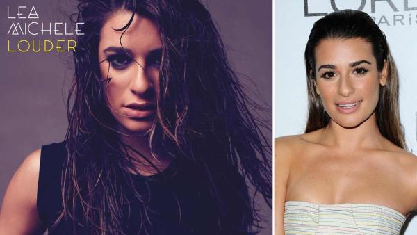 Lea Michele appears on the cover of her 2014 album LOUDER. Lea Michele appears at the 20th annual ELLE Women in Hollywood party on Oct. 21, 2013. - Provided courtesy of Columbia Records / Sara De Boer / startraksphoto.com