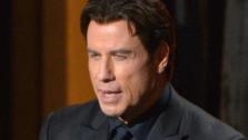 John Travolta appears at the 2014 Oscars on March 2, 2014, where he mispronounced Idina Menzels name as Adele Dazeem. - Provided courtesy of John Shearer/Invision/AP