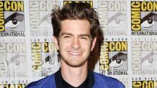 Andrew Garfield appears at Comic Con in San Deigo, California on July 19, 2013. - Provided courtesy of Daniel Robertson/startraksphoto.com