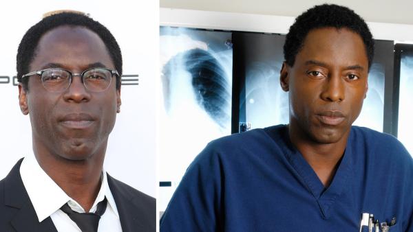Isaiah Washington appears at the 2014 Critics Choice Movie Awards in Santa Monica, California on Jan. 16, 2014. / Isaiah Washington appears in an undated promotional photo for Greys Anatomy. - Provided courtesy of Charles Churchill / StarPix / Startraksphoto.com / ABC