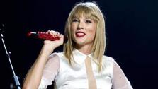 Taylor Swift performs during her 2013 Red Tour in Los Angeles, California on Aug. 19, 2013. - Provided courtesy of Robert Rosano / startraksphoto.com