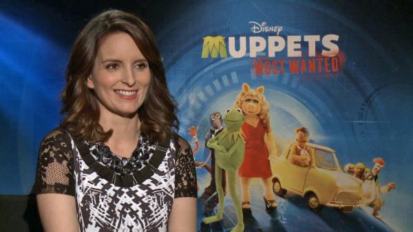 Tina Fey appears in an interview with OTRC.com for Muppets Most Wanted on March 8, 2014. - Provided courtesy of OTRC