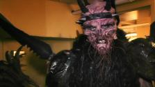 Dave Brockie appears as GWAR frontman Oderus Urungus at a press conference about the metal groups 25th anniversary, in 2010. Brockie died on March 23, 2014. He was found dead at his home in Richmond, Virginia. - Provided courtesy of flickr.com/photos/watchmojo