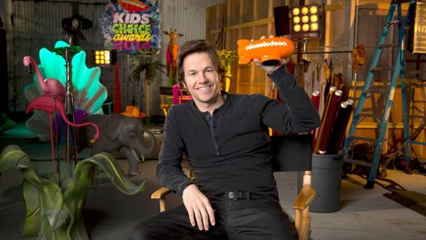 Mark Wahlberg, host of the 2014 Kids Choice Awards, is pictured in a publicity photos for the event, which takes place on March 29, 2014. The ceremony sees celebrities being slimed with green goo. Mark Wahlberg, host of the 2014 Kids Choice Awards, is pictured in a publicity photos for the event, which takes place on March 29, 2014. The ceremony sees celebrities being slimed with green goo.