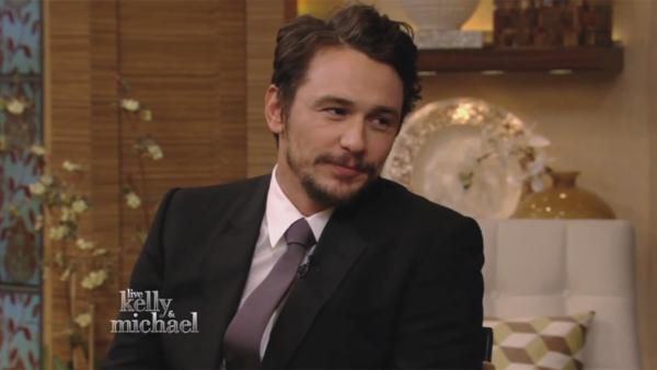 James Franco appears on LIVE with Kelly and Michael on April 4, 2014, and responds to a controversy in which a 17-year-old girl, Lucy Clode, posted an Instagram chat between the two that shows him flirting with her. He said he was embarrassed about it. - Provided courtesy of WABC