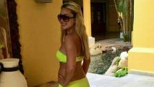 Amanda Bynes appears in a photo posted on her official Twitter account in a bikini on April 5, 2014. - Provided courtesy of twitter.com/amandabynes / twitter.com/amandabynes/status/452648030651445248