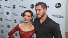 Meryl Davis and Valentin Chmerkovskiy talk to OTRC.com after week 4 on Dancing With The Stars season 18 on April 7, 2014. - Provided courtesy of OTRC