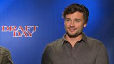 Tom Welling appears in a junket interview for Draft Day on March 30, 2014. - Provided courtesy of OTRC