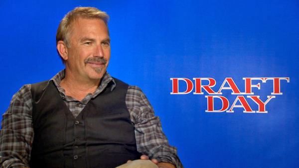 Kevin Costner appears in a junket interview with OTRC.com for Draft Day on March 30, 2014. - Provided courtesy of OTRC