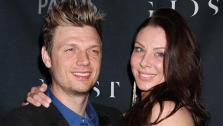 Nick Carter and Lauren Kitt appear at Ghostbar at the Palms Las Vegas Nevada on Feb. 8, 2014. - Provided courtesy of Abaca/startraksphoto.com