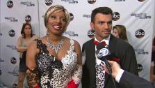 NeNe Leakes and Tony Dovolani talk to OTRC.com after week 5 on Dancing With The Stars season 18 on April 14, 2014. - Provided courtesy of OTRC