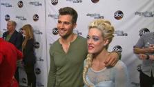 James Maslow, Peta Murgatroyd talk to OTRC.com after week 5 on Dancing With The Stars season 18 on April 14, 2014. - Provided courtesy of OTRC