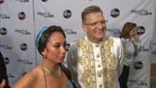 Drew Carey and Cheryl Burke talk to OTRC.com after week 5 on Dancing With The Stars season 18 on April 14, 2014. - Provided courtesy of OTRC