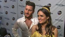 Danica McKellar, Valentin Chmerkovskiy talk to OTRC.com after week 5 on Dancing With The Stars season 18 on April 14, 2014. - Provided courtesy of OTRC