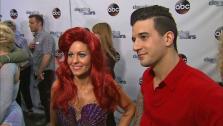 Candace Cameron Bure and Mark Ballas talk to OTRC.com after week 5 on Dancing With The Stars season 18 on April 14, 2014. - Provided courtesy of OTRC