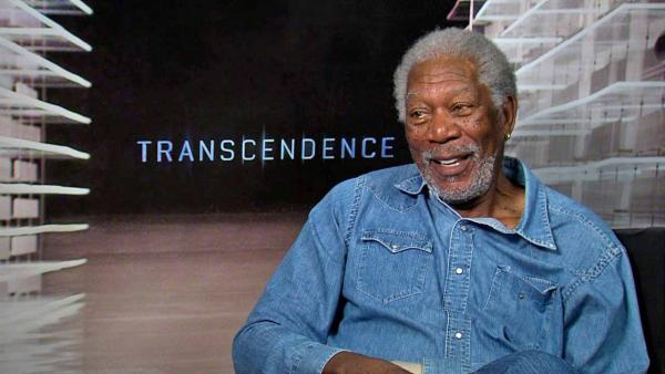 Morgan Freeman talks to OTRC.com about the 2014 film Transcendence (April 2014 interview). - Provided courtesy of OTRC