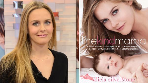 Alicia Silverstone appears on Good Morning America on April 15, 2014. / Silverstone appears on the cover of her book The Kind Mama. - Provided courtesy of ABC/Ida Mae Astute / Rodale Books Alicia Silverstone appears on Good Morning America on April 15, 2014. / Silverstone appears on the cover of her book The Kind Mama. - Provided courtesy of ABC/Ida Mae Astute / Rodale Books