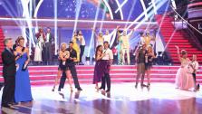 The cast of Dancing With The Stars season 18 appear during week 5 on April 14, 2014. - Provided courtesy of ABC Photo / Adam Taylor