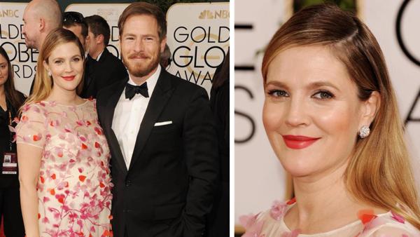 Drew Barrymore and husband Will Kopelman appear at the 2014 Golden Globe Awards on Jan. 12, 2014. The two welcomed their second child, a baby girl named Frankie, on April 22, 2014. Their first daughter, Olive, was born in September 2012. - Provided courtesy of William Davila / Startraksphoto.com