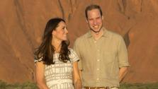 Prince William and Kate Middleton, aka Catherine, Duchess of Cambridge appear during a visit to Uluru, also known as Ayers Rock, in Australia on April 22, 2014. - Provided courtesy of OTRC / Rex Features/Startraksphoto.com