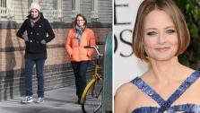 Jodie Foster walks with partner Alexandra Hedison in New York on Jan. 19, 2014. A spokesperson for the Oscar-winning actress told OTRC.com on April 23, 2014 that Foster wed Hedison the previous weekend. - Provided courtesy of Adam Nemser / Startraksphoto.com