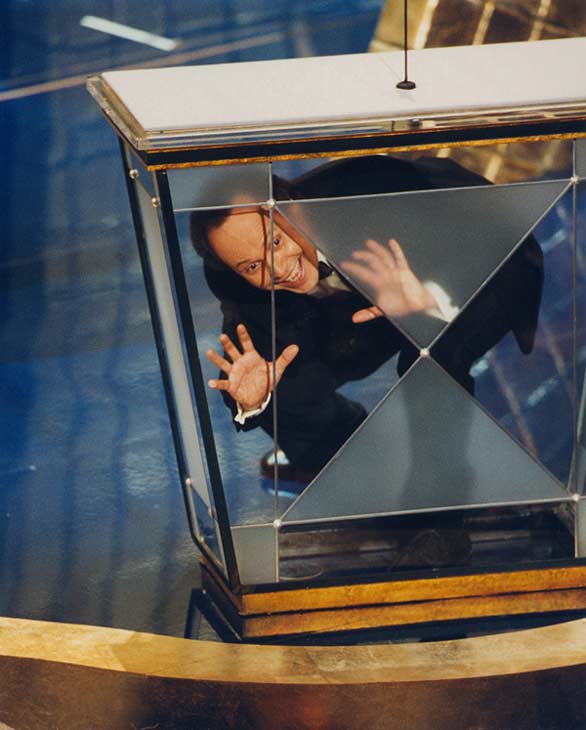 Host of the 76th Academy Awards, Billy Crystal...