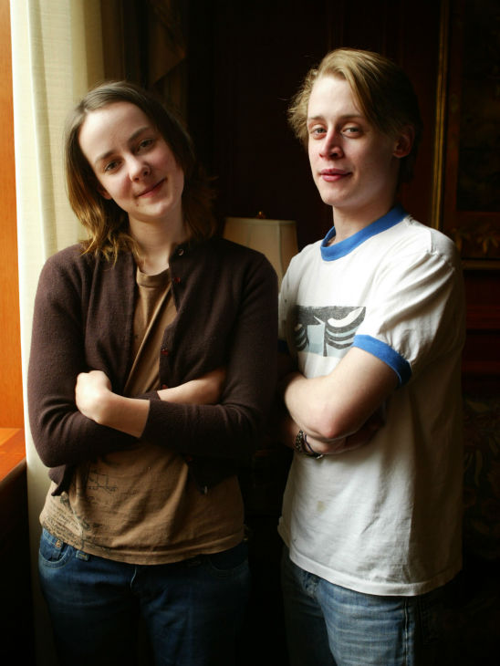 Macaulay Culkin, right, and Jena Malone, who...