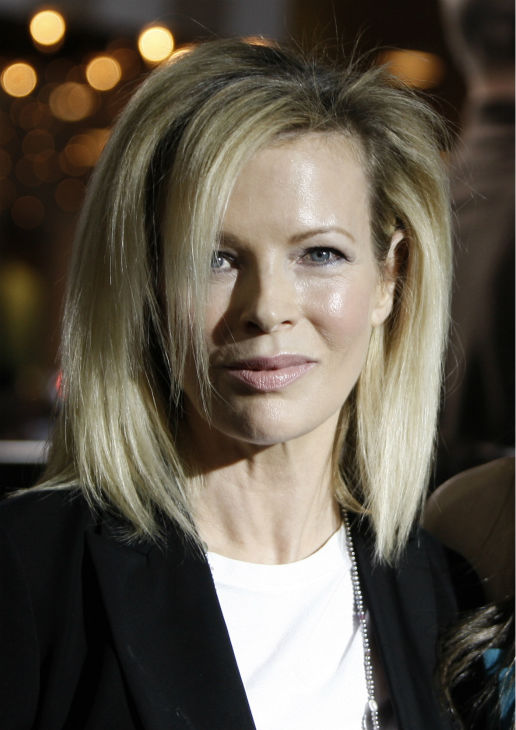 Kim Basinger arrives at the premiere of 'Twilight' in Los Angeles on Nov. 17, 2008.