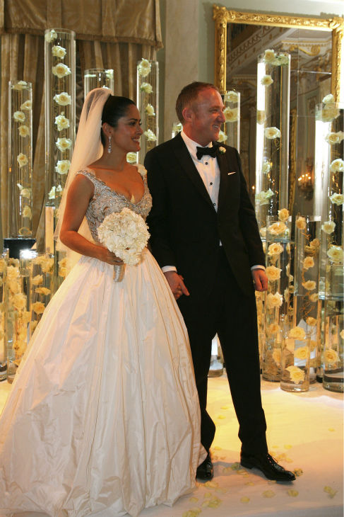 Salma Hayek and French businessman...