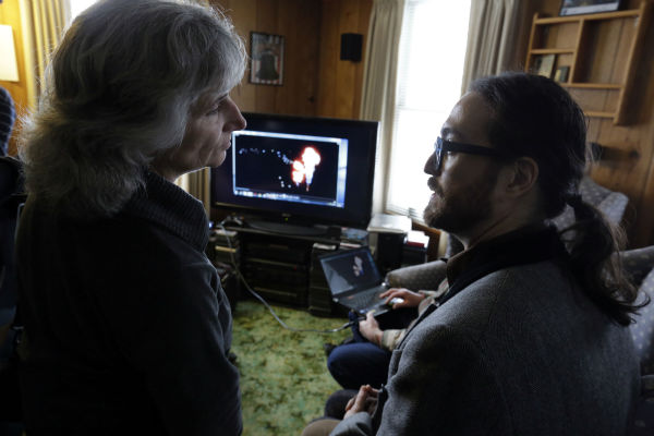 Sean Lennon talks with anti-fracking activist...
