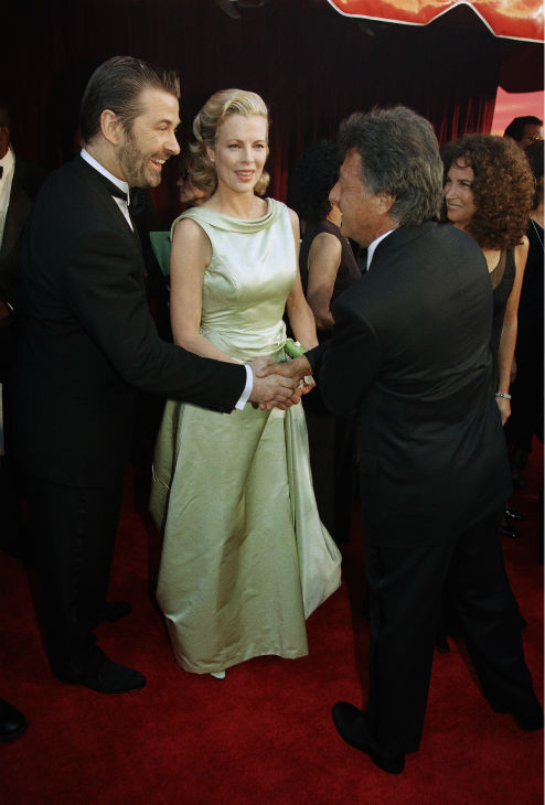 Actress Kim Basinger and husband actor Alec...