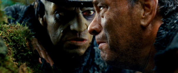 Hugo Weaving appears as Old Georgie and Tom...