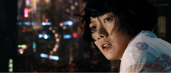 Doona Bae appears as Sonmi-451 in a scene from...